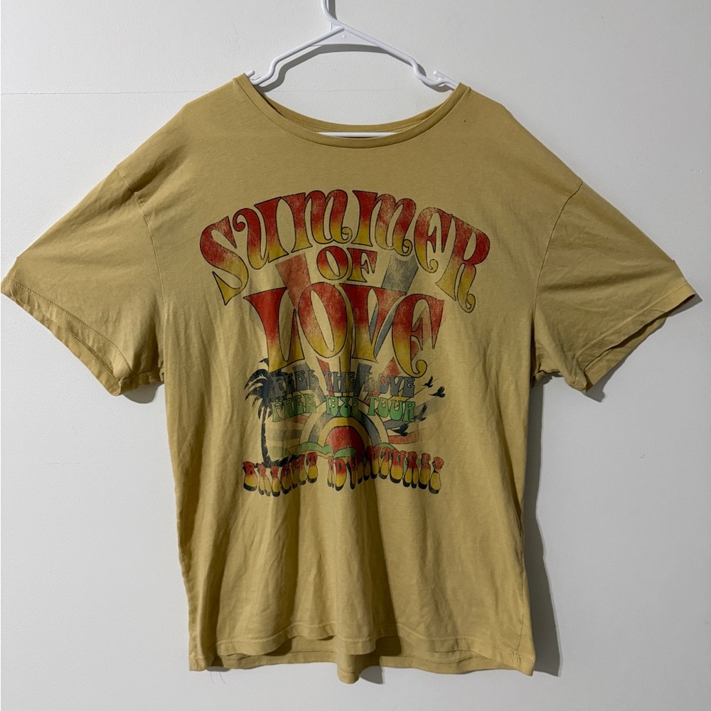 *FREE WITH BUNDLE* Zoe + Liv Yellow Summer of Love Women’s T-Shirt